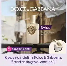 VITA Dolce & Gabbana Your Devotion EPD tilbud