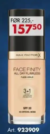 Sparkjøp Max Factor Face Finity All Day Flawless tilbud