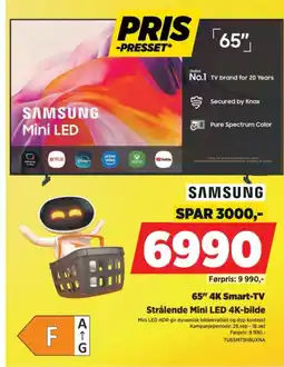 POWER Samsung 65" 4K Smart-TV tilbud