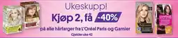 VITA L'Oréal Paris og Garnier hår tilbud