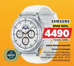 POWER Samsung Galaxy Watch8 Classic BT tilbud