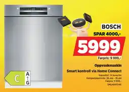 POWER Bosch oppvaskmaskin tilbud