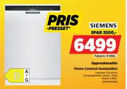 POWER Siemens oppvaskmaskin tilbud
