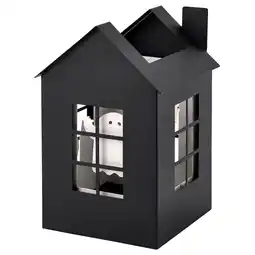 IKEA Kustfyr Telysholder, svart, 17 cm tilbud