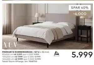Skeidar PREMIUM 10 RAMMEMADRASS tilbud