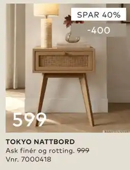Skeidar TOKYO NATTBORD tilbud