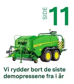 Felleskjøpet John Deere tilbud