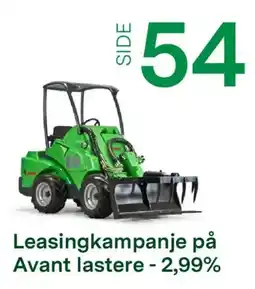 Felleskjøpet Avant lastere tilbud