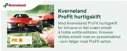 Felleskjøpet Kverneland ProFit hurtigskift tilbud