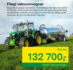Felleskjøpet Flieg Vakuumvogn tilbud