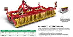Felleskjøpet Väderstad Carrier kultivator tilbud