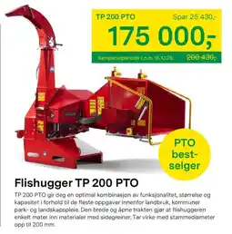 Felleskjøpet Flishugger TP 200 PTO tilbud