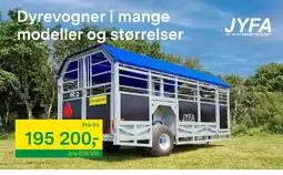 Felleskjøpet Jyfa dyrevogner tilbud