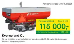 Felleskjøpet Kverneland CL tilbud