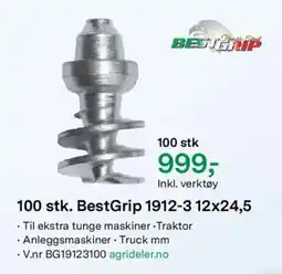 Felleskjøpet BestGrip 1912-3 12x24,5 tilbud