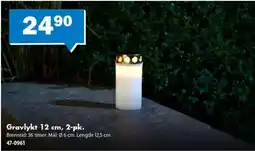 Biltema Gravlykt 12 cm tilbud