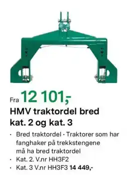 Felleskjøpet HMV traktordel bred tilbud
