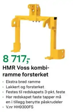 Felleskjøpet Hmr Voss kombi-ramme forsterket tilbud