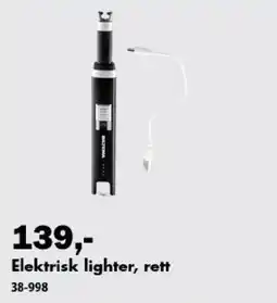 Biltema Elektrisk lighter, rett tilbud