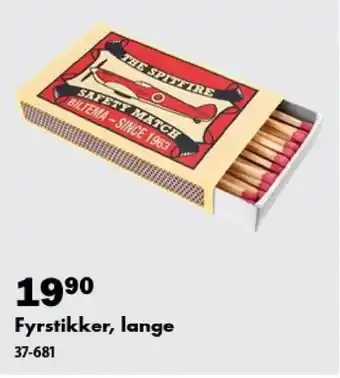 Fyrstikker, lange