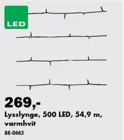 Biltema Lysslynge tilbud