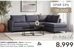 Skeidar Tempo Hjørnesofa tilbud