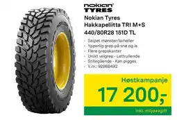 Felleskjøpet Nokian Tyres Hakkapeliitta TRI M+S tilbud