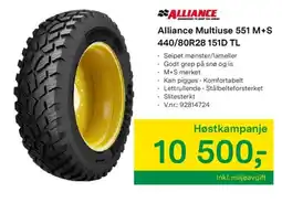 Felleskjøpet Alliance Multius 551 M+S tilbud