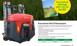 Felleskjøpet Kverneland Wter B13 tilbud
