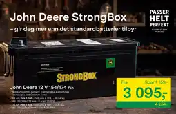 Felleskjøpet John Deere StrongBox tilbud