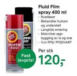 Felleskjøpet Fluid Film spray tilbud