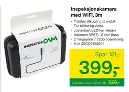 Felleskjøpet Inspector Cam Inspeksjonskamera tilbud