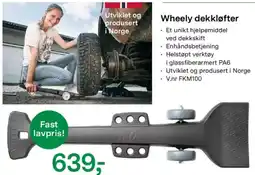 Felleskjøpet Wheely dekkløfter tilbud