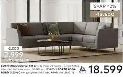 Skeidar Eden Modulsofa tilbud