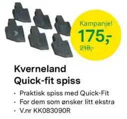 Felleskjøpet Kverneland Quick-fit spiss tilbud