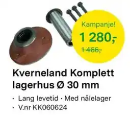 Felleskjøpet Kverneland Komplett lagerhus Ø 30 mm tilbud