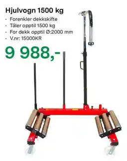 Felleskjøpet Hjulvogn 1500 kg tilbud
