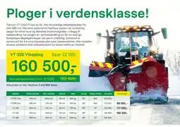 Felleskjøpet Tokvam VT 320 Vikeplog tilbud