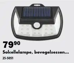 Biltema Solcellelampe, bevegelsessens tilbud