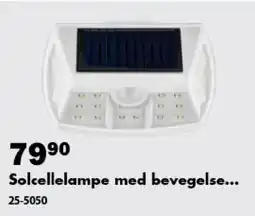 Biltema Solcellelampe med bevegelse... tilbud