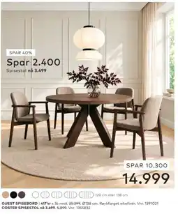 Skeidar Guest spisebord tilbud