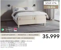 Skeidar Jensen Glow Dream Regulerbar tilbud