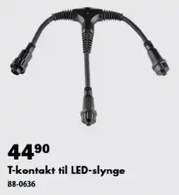 Biltema T-kontakt til LED-slynge tilbud