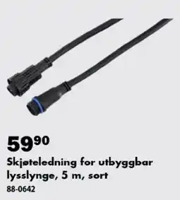Biltema Skjøteledning for utbyggbar lysslynge tilbud