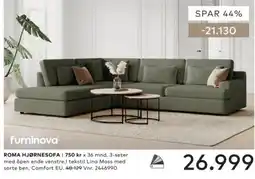 Skeidar furninova roma hjørnesofa tilbud