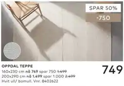 Skeidar Oppdal teppe tilbud