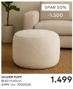 Skeidar Oliver Puff tilbud