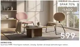 Skeidar Astrid Stol tilbud