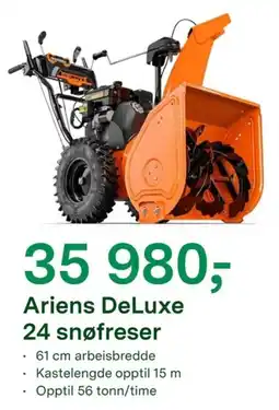 Felleskjøpet Ariens DeLuxe 24 snøfreser tilbud