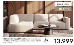 Skeidar MONACO MODULSOFA tilbud